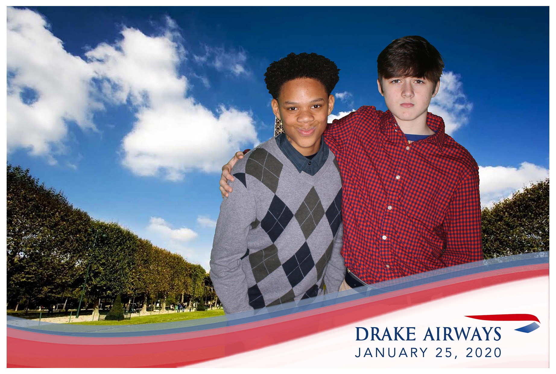 Drake Airways | View more photos from the event at gallery.photoboothcincy.com/u/PhotoBoothCincy/Drake-Airways